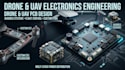 design drone electronics uav hardware and quadcopter pcb avionics systems