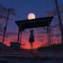 do anime style art with simple background