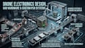 design drone electronics, uav hardwares  and quadcopter pcb systems