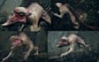 create custom sculpt 3d creature model, monster fantasy anima character zbrush