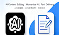 edit, proofread and humanize ai generated chinese content