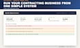 build a custom contractor CRM, job tracker and profit dashboard