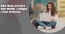 write seo friendly blog articles