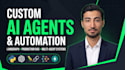 build custom ai agents with langgraph, langchain, and rag