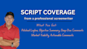 write professional script coverage for your screenplay