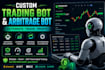 develop custom crypto trading bot and automated trading system