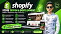 create and customize a professional shopify store