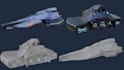 create hard surface low poly, high poly and game ready 3d models