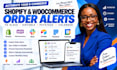 automate shopify or woocommerce order alerts in slack airtable paystack calender