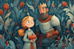 create custom character design for your children book art