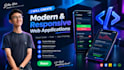 build responsive custom websites with html scss  and js