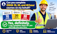 osha 10, 30 and 40 hour courses