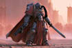 illustrate a warhammer 40k art