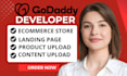 develop godaddy website godaddy ecommerce fix godaddy domain  godaddy store