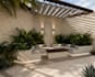function residential garden,custom hardscape, planting 3d layout,pathways design