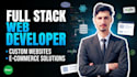 do custom website design, redesign, and full stack e commerce development