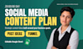 create a strategic social media content plan