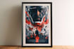 create action packed movie poster, film poster design