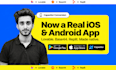 convert lovable, base44 or replit apps to ios and android