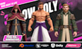 create a custom 3d low poly character for games and animation