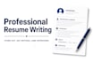 write a professional resume and cover letter