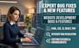 fix bugs and improve your website frontend