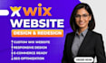 luxury wix website design wix studio clone edit update wix website redesign