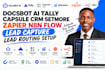 docsbot ai tally capsule CRM setmore zapier lead capture lead routing n8n flow