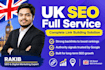 provide UK backlinks, link building and off page SEO