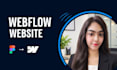 build a modern webflow website for saas and ai startups