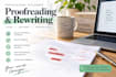 proofread and rewrite your professional documents