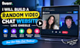 l build a random editing video chat website like omegle