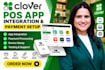 integrate clover pos apps and set up payment processing