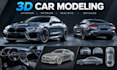 create 3d realistic car models for games, rendering and 3d printing