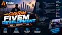 develop custom fivem scripts fix esx qbcore bugs and optimize your server
