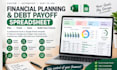 build a google sheet financial business plan and debt payoff tracker