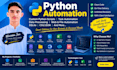 build python automaton scripts and applications