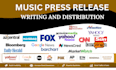 write press release, music press release, music press release distribution PR