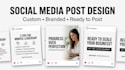 design high converting instagram posts for personal brands and coaches