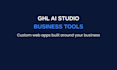 build custom gohighlevel ai studio tools