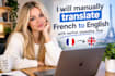 manually translate french to english with native flow