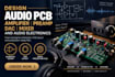 design audio pcb amplifier preamp dac mixer and audio electronics
