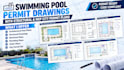 prepare swimming pool permit drawings with structural and mep city permit plans