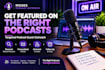 do targeted podcast research and guest outreach
