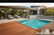 design deck terrace and swimming pool landscapes