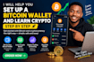 fast generate and send high value crypto coin transfer
