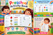 create preschool activity book illustrations