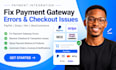 fix paypal, stripe API, wix payment, gateways errors, checkout and transaction