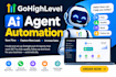 setup gohighlevel ai agent, voice ai , chatbot automation