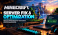 create fix minecraft java plugins bug errors lag server issues modpack developer